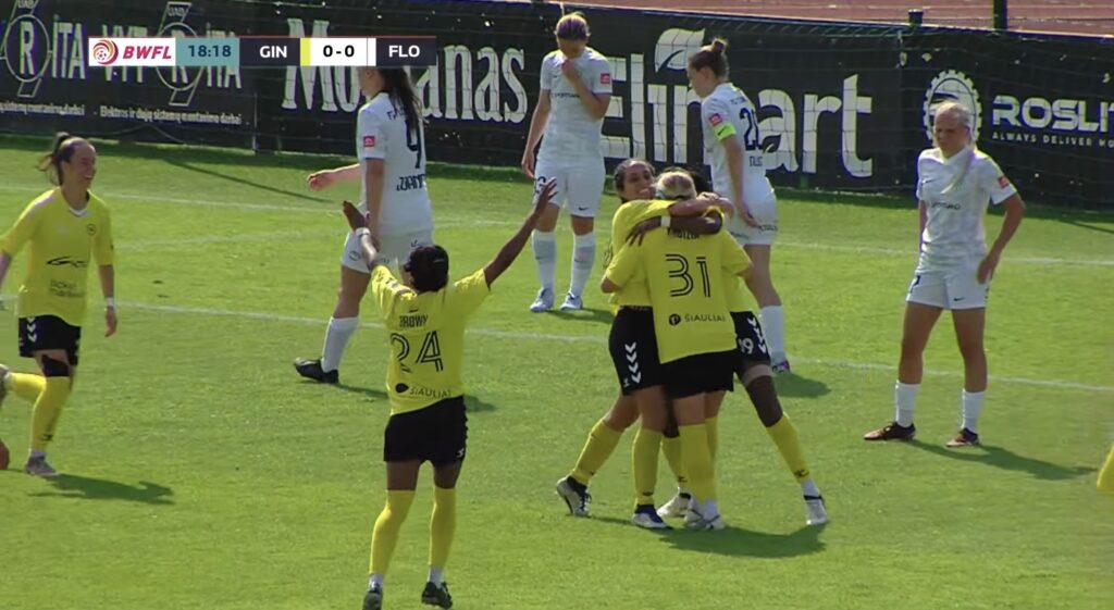 Moterų Baltijos futbolo lygos čempionato rungtynių transliacijos